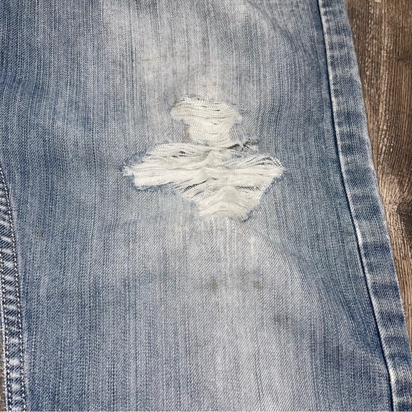 Men’s 514 Levi’s distressed jeans size 33 x 30 - Picture 7 of 16